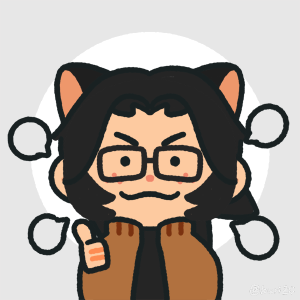 A cartoon image with a link to a Picrew