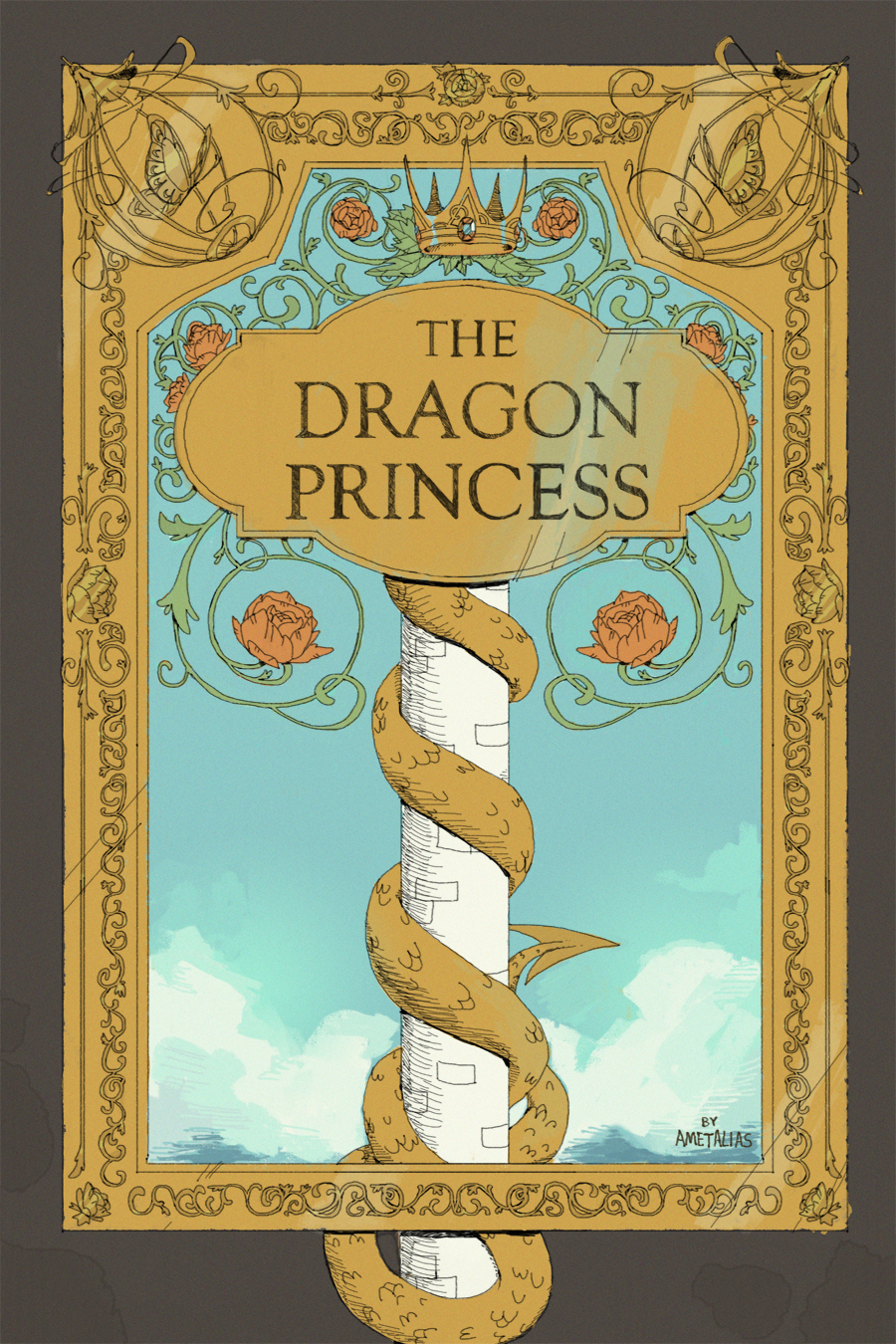 Comic site for 'The Dragon Princess'